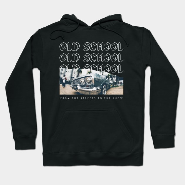 Old School Lowrider 63 Impala Hoodie by Rdxart